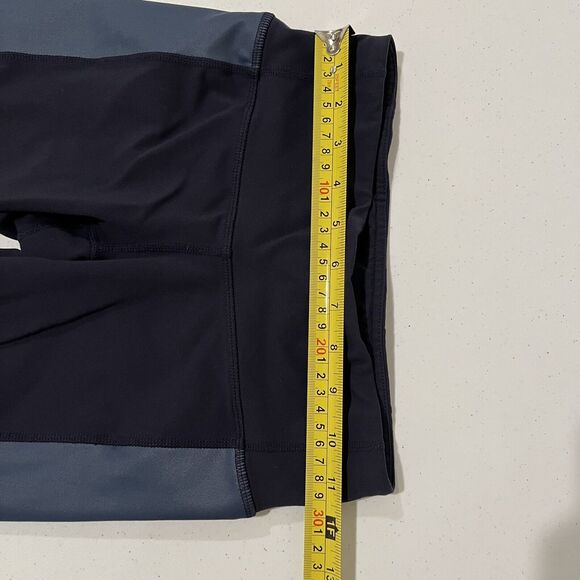 Athleta Colorblock Shine Revelation Capri Navy SIZE XS - Picture 5 of 10